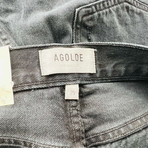 Agolde 90's Pinch Waist High Rise Straight Leg Shorts NWT - Picture 8 of 13